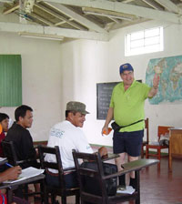 Class room in Brazil